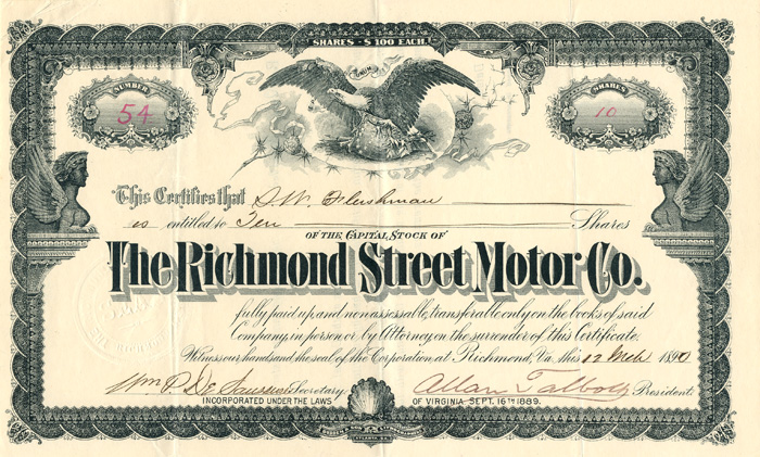 Richmond Street Motor Co.